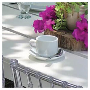Taza para café con plato